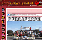 Desktop Screenshot of bozemanhawks88.com